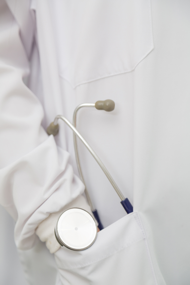 close-up-white-coat-with-stethoscope